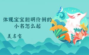 體現寶寶聰明伶俐的小名怎么起